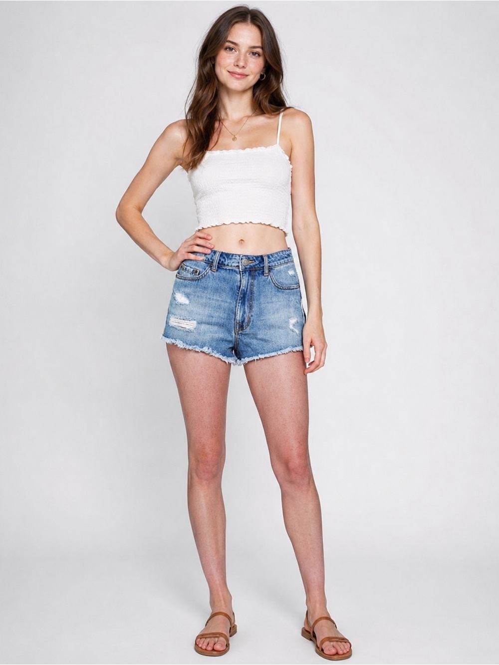 Urban Outfitters BDG High Rise Distressed …